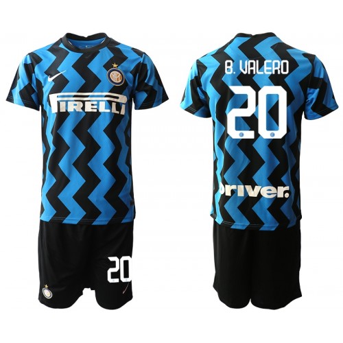 Inter Milan Dres Borja Valero 20 Dječji Domaći 2020/21 Kratkih Rukava Inter Milan Dres Borja Valero 20 Dječji Domaći 2020/21 Kratkih Rukava